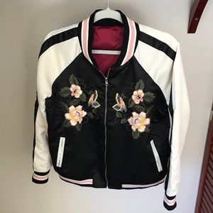 Ascot + Hart Ellison Reversible Bomber, Sz L